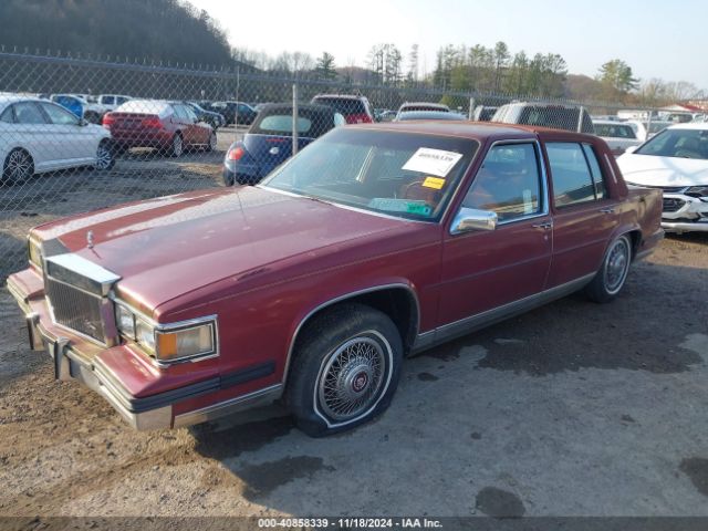 1985 CADILLAC FLEETWOOD 1G6CB6980F4391206 Photo 1