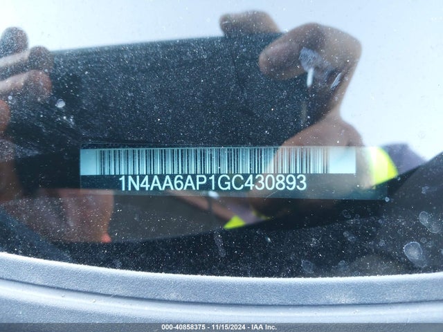 Nissan Maxima 3.5 Platinum 2016 1N4AA6AP1GC430893 Image 9