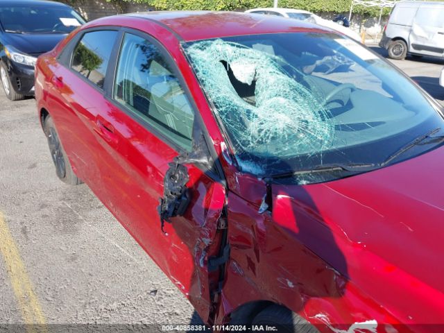 KMHLM4AJXPU085119 Hyundai Elantra Hybrid Blue