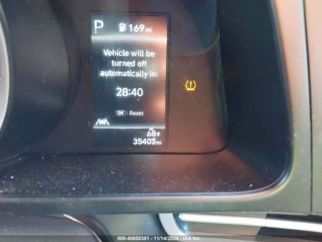 KMHLM4AJXPU085119 Hyundai Elantra Hybrid Blue