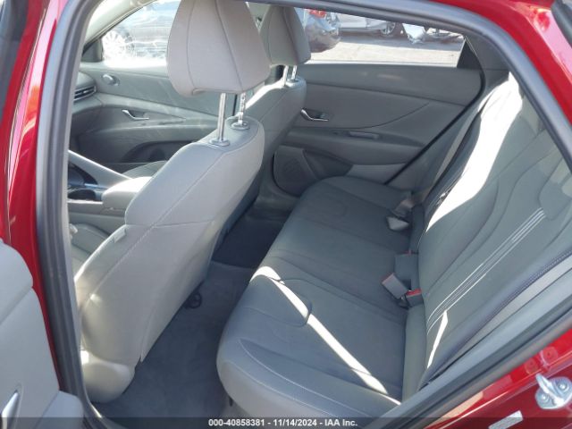 KMHLM4AJXPU085119 Hyundai Elantra Hybrid Blue