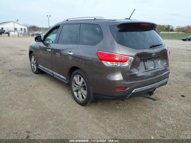 Nissan Pathfinder Platinum 2016 5N1AR2MM1GC655887 Image 3