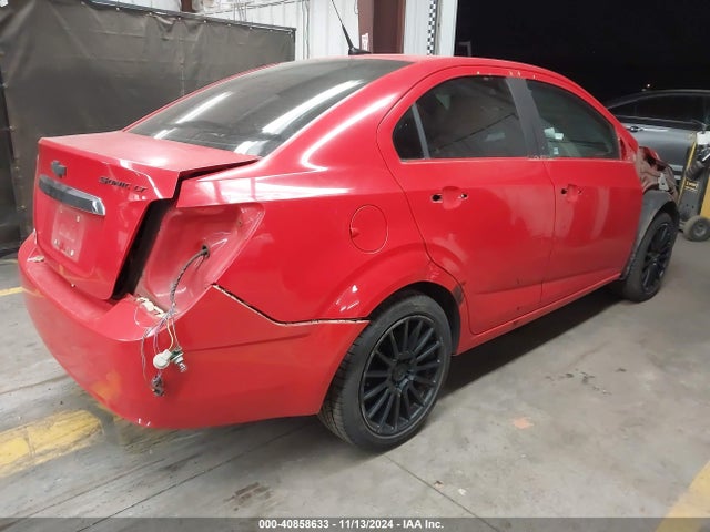 Chevrolet Sonic Lt Auto 2014 1G1JC5SH5E4200201 Image 4
