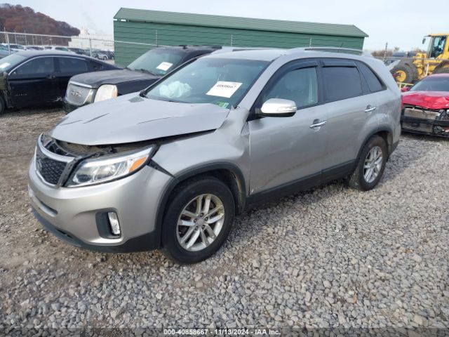 5XYKTCA68EG535485 KIA SORENTO LX
