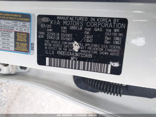 KNDEU2AA3M7115699 KIA SELTOS S