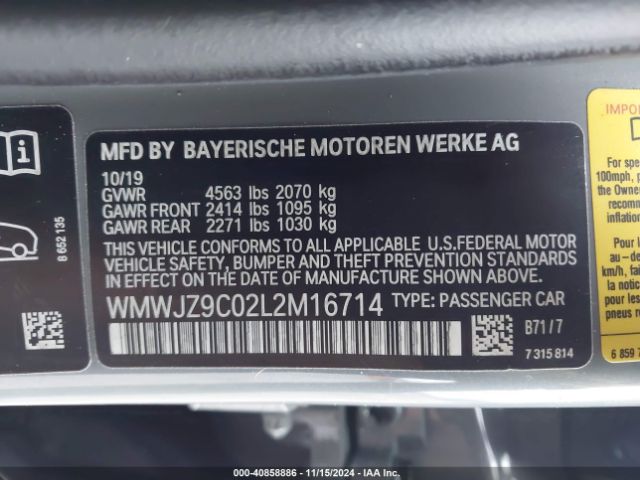 2020 MINI CLUBMAN WMWJZ9C02L2M16714 Photo 8