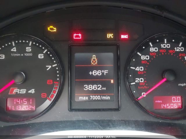 2007 AUDI RS 4 WUARU98E97N906213 Photo 6