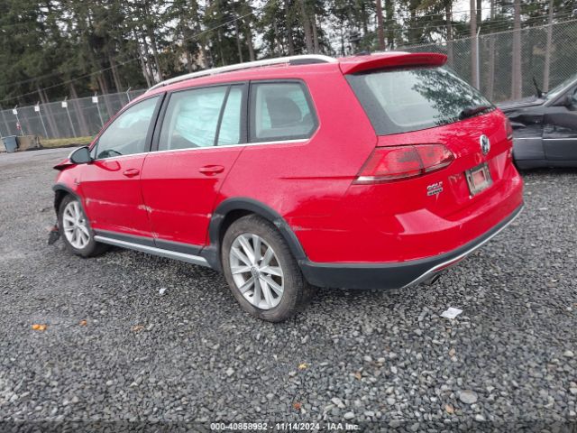 3VWH17AU3HM530494 Volkswagen Golf Alltrack Tsi S/tsi Se/tsi Sel