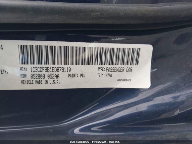 1C3CDFBB1ED878110 Dodge DART SXT