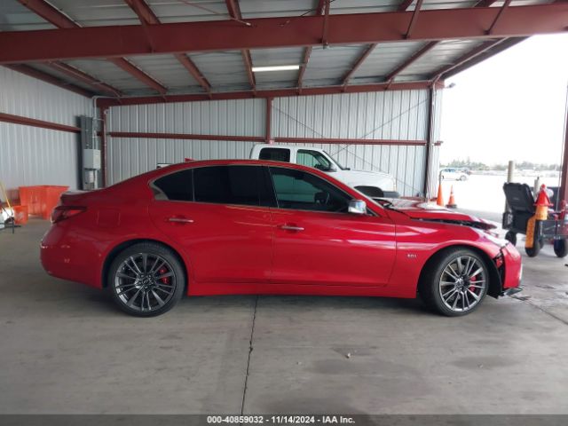 JN1FV7AR0KM801320 Infiniti Q50 3.0t Red Sport 400