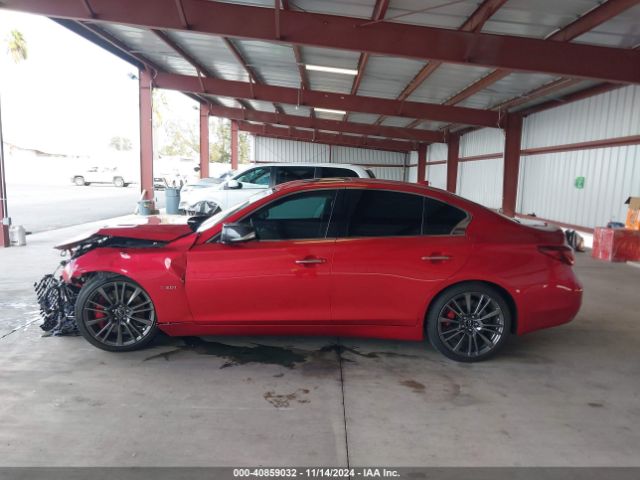 JN1FV7AR0KM801320 Infiniti Q50 3.0t Red Sport 400