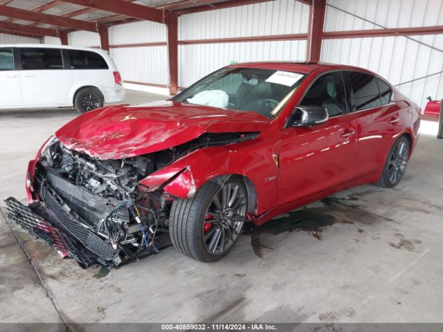 JN1FV7AR0KM801320 Infiniti Q50 3.0t Red Sport 400