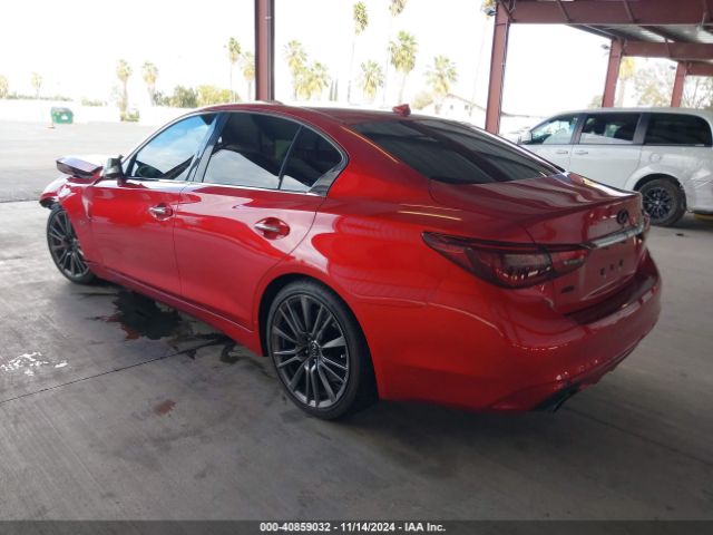 JN1FV7AR0KM801320 Infiniti Q50 3.0t Red Sport 400