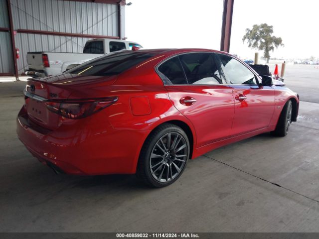JN1FV7AR0KM801320 Infiniti Q50 3.0t Red Sport 400