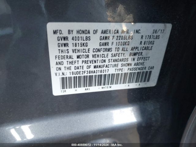 19UDE2F38HA016017 Acura Ilx Acurawatch Plus Package