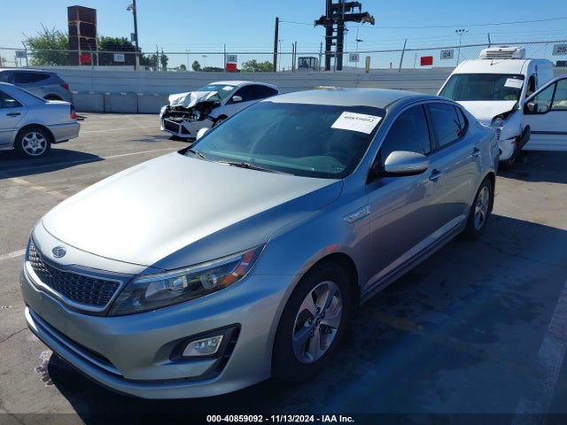 KNAGM4AD6E5075241 KIA Optima Hybrid Lx