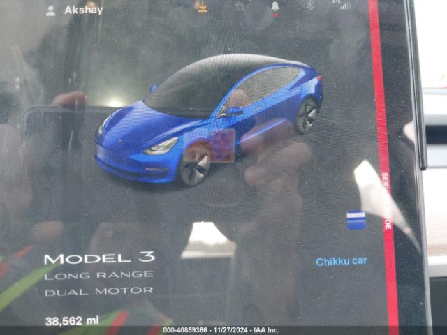 5YJ3E1EB4NF197861 Tesla Model 3 Long Range Dual Motor All-wheel Drive