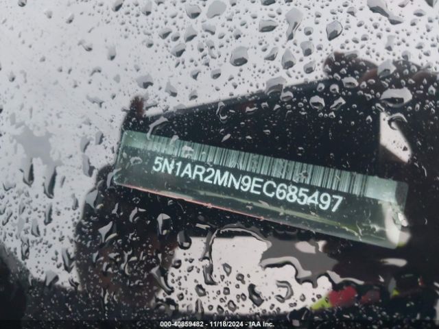 5N1AR2MN9EC685497 Nissan Pathfinder Sl