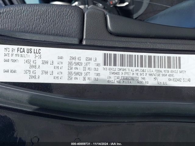 1C4RJFBG1KC711564 Jeep Grand Cherokee Limited 4x4