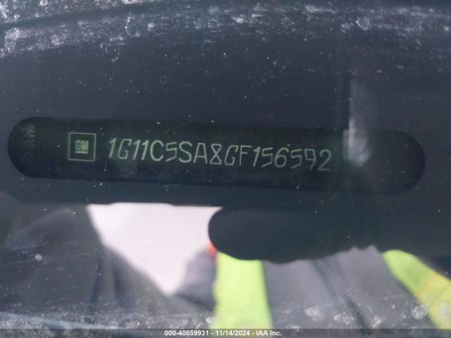 1G11C5SA8GF156592 Chevrolet Malibu Limited Lt