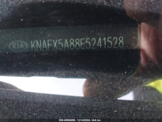 KNAFX5A88E5241528 KIA FORTE EX
