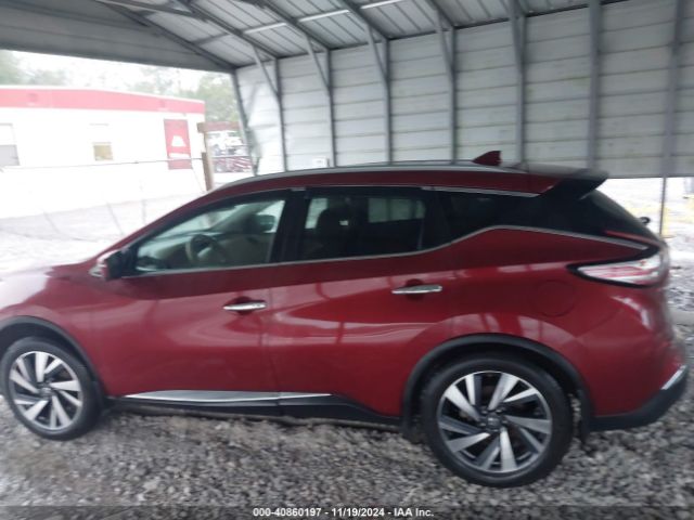 5N1AZ2MG6JN161482 Nissan Murano Platinum