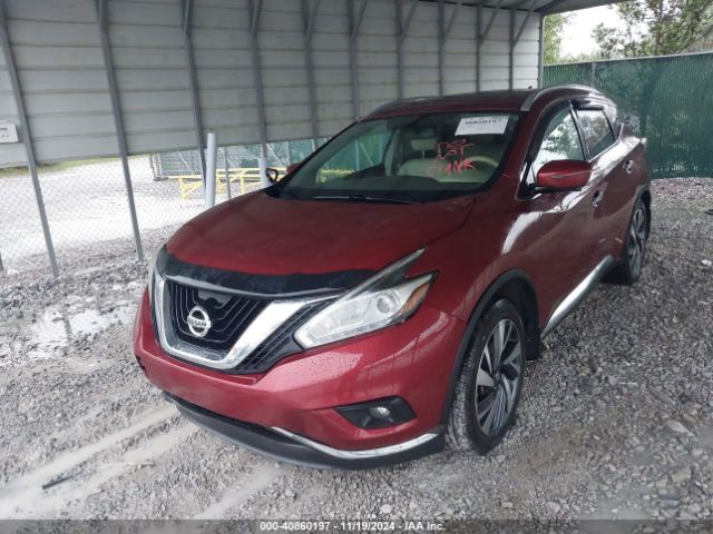 5N1AZ2MG6JN161482 Nissan Murano Platinum