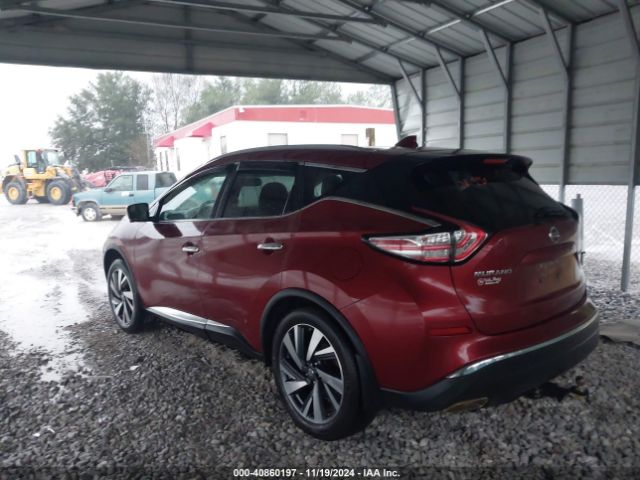 5N1AZ2MG6JN161482 Nissan Murano Platinum