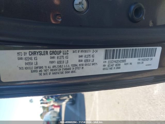 2C3CDYAG2EH229895 Dodge Challenger Sxt