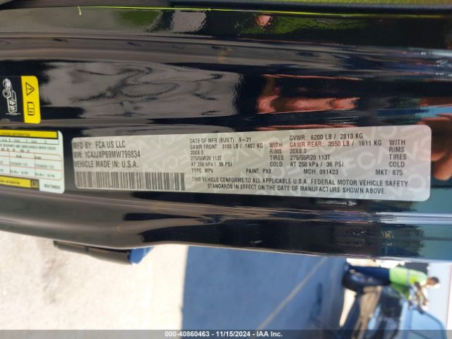2021 JEEP WRANGLER 4XE 1C4JJXP69MW799834 Photo 8