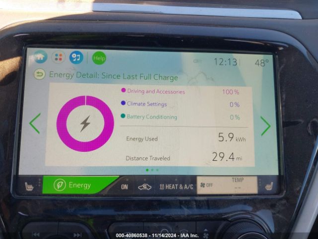 1G1FW6S01J4118702 Chevrolet BOLT EV LT