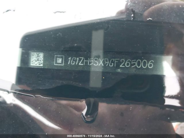 1G1ZH5SX9GF265006 Chevrolet Malibu Premier