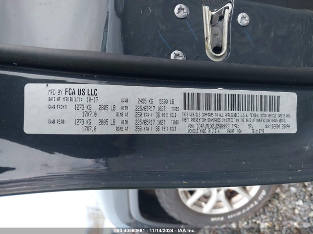 1C4PJMLX2JD580079 Jeep Cherokee Latitude Plus 4x4