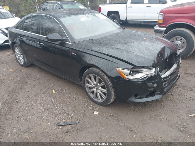 2013 AUDI A6 WAUGGAFC2DN060160 Photo 0