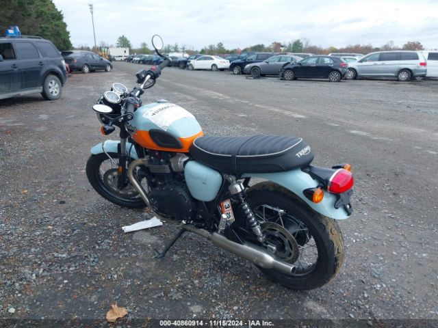 2023 TRIUMPH MOTORCYCLE BONNEVILLE SMTD10G74PTBC6680 Photo 2