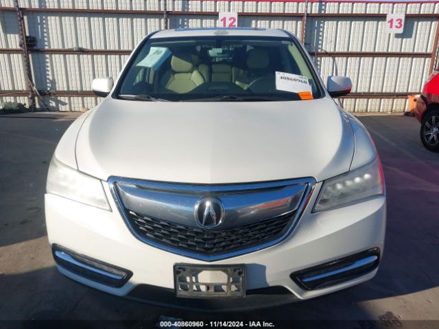 5FRYD3H29GB018604 Acura Mdx Acurawatch Plus Package