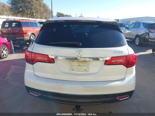 5FRYD3H29GB018604 Acura Mdx Acurawatch Plus Package