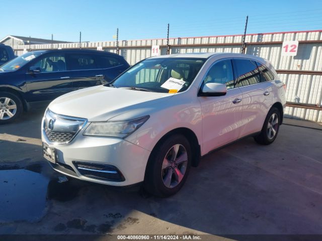 5FRYD3H29GB018604 Acura Mdx Acurawatch Plus Package