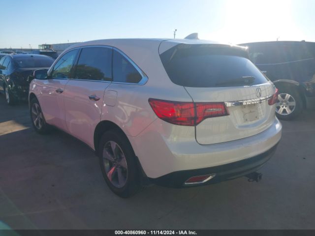 5FRYD3H29GB018604 Acura Mdx Acurawatch Plus Package