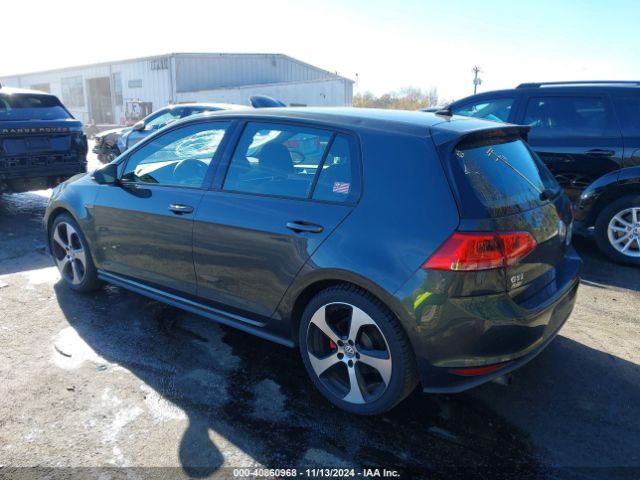 3VW5T7AU4HM027392 Volkswagen Golf Gti Autobahn 4-door/s 4-door/se 4-door/sport 4-door
