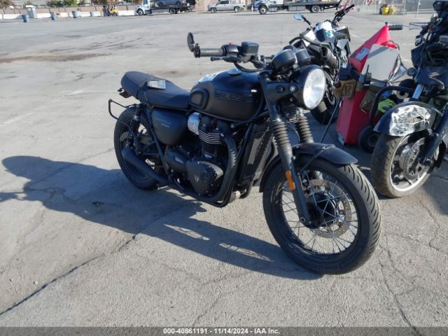 2019 TRIUMPH MOTORCYCLE BONNEVILLE SMTD10GN1KT907519