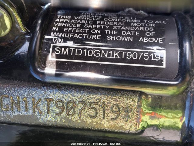 2019 TRIUMPH MOTORCYCLE BONNEVILLE SMTD10GN1KT907519 Photo 9