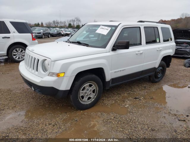 1C4NJPBA5HD140440 Jeep Patriot Sport Fwd