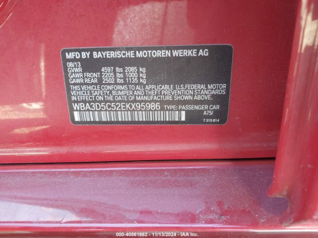 WBA3D5C52EKX95986 BMW 328d Xdrive