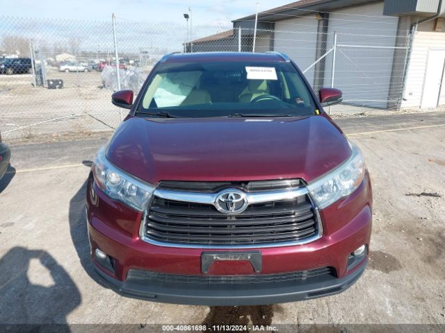 5TDKKRFH9GS153262 Toyota Highlander Xle V6