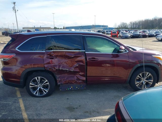 5TDKKRFH9GS153262 Toyota Highlander Xle V6