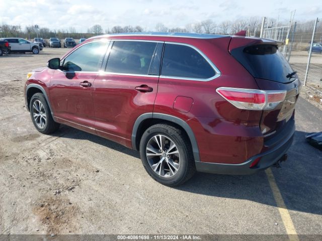 5TDKKRFH9GS153262 Toyota Highlander Xle V6