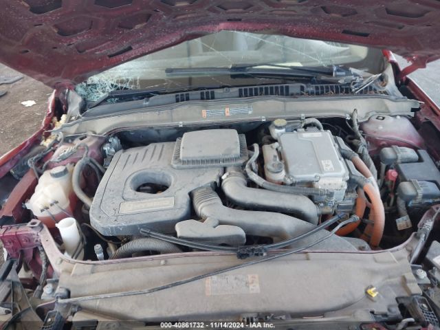 3FA6P0MU9KR239865 Ford Fusion Hybrid Sel