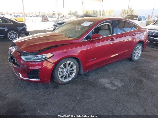 3FA6P0MU9KR239865 Ford Fusion Hybrid Sel