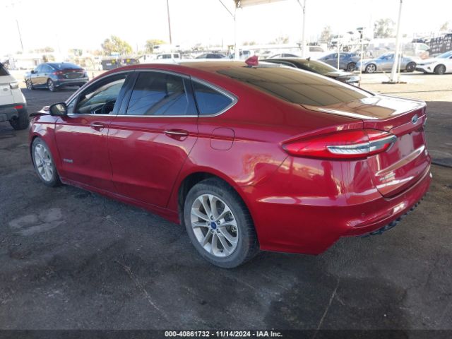 3FA6P0MU9KR239865 Ford Fusion Hybrid Sel